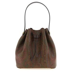 Etro Brown Cotton Women's Handbag